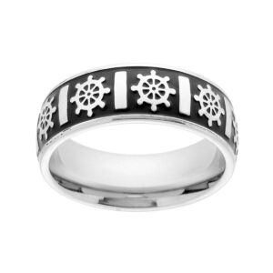 Ring aus Stahl für Männer