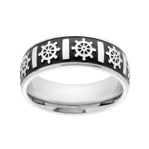 Ring aus Stahl für Männer