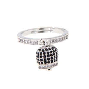 Ring 925 Silber mit Glocke